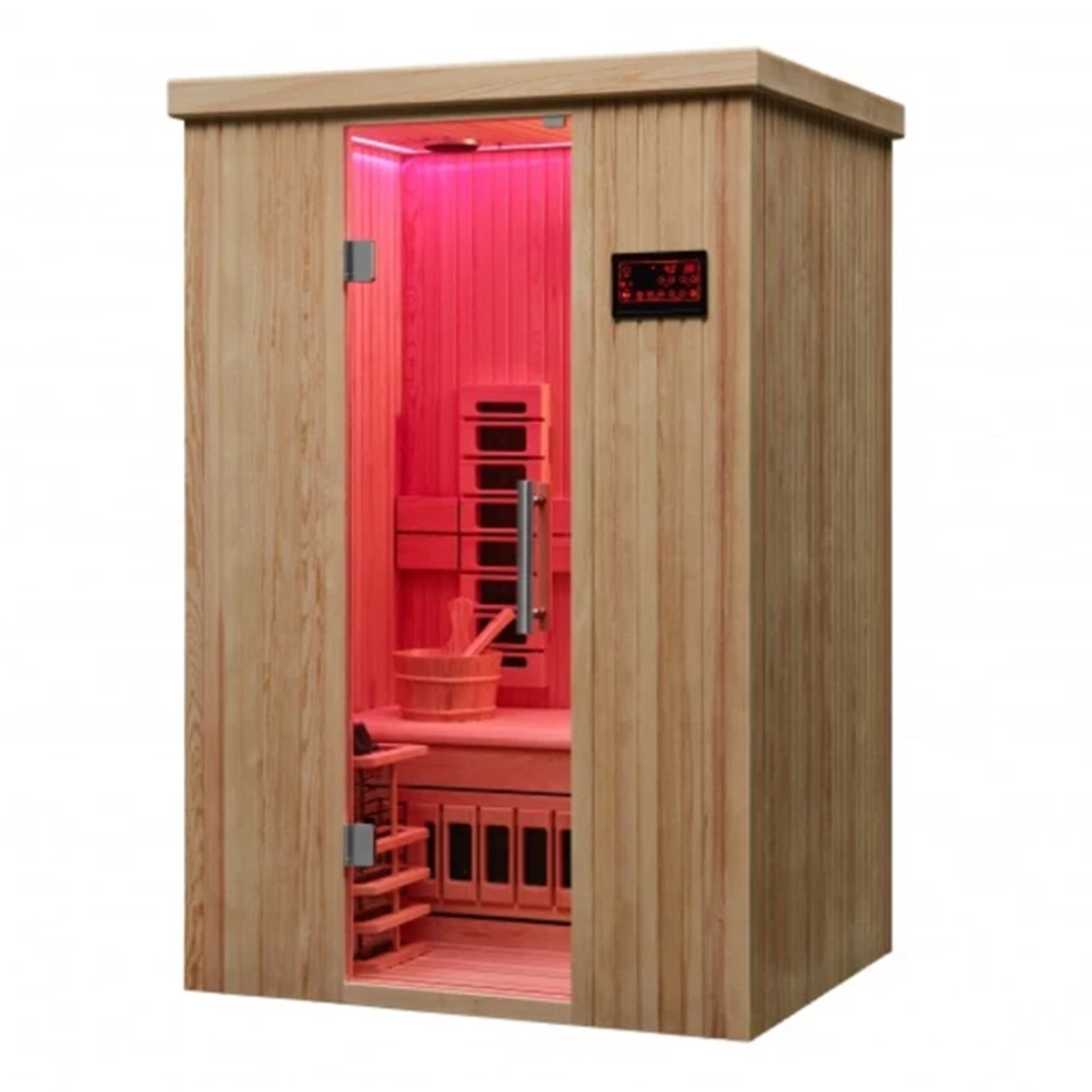 Sauna - Saună mixtă, finlandeză și infraroșu, 2 persoane WS-1815
