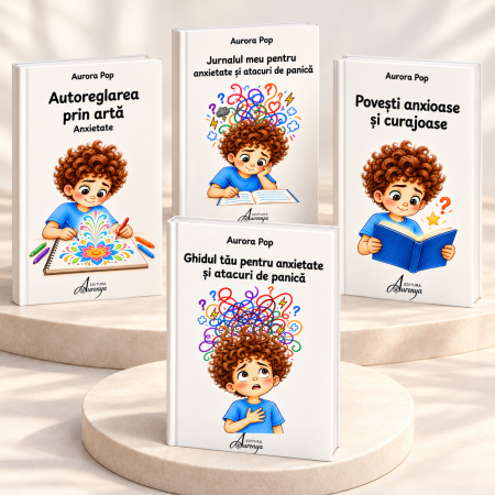 Cărți pentru adulți - Pachet complet ANXIETATE
