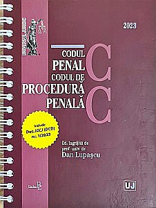Drept/Legislație - Codul penal și Codul de procedură penală: ianuarie 2023 (ediție spiralată)