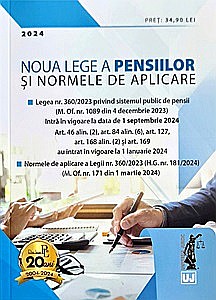Drept/Legislație - Noua Lege a pensiilor și normele de aplicare 2024