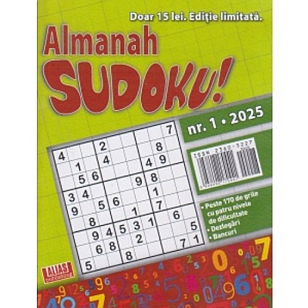 Cultură generală - Almanah Sudoku nr. 1 / 2025