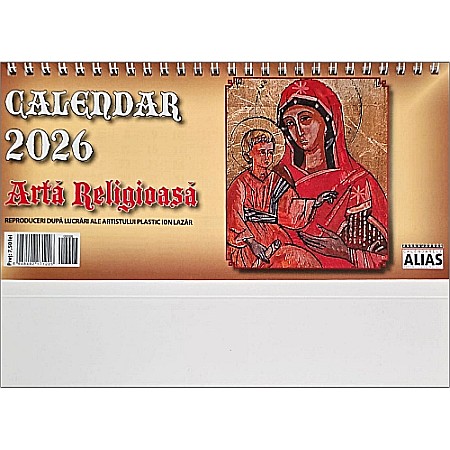 Hobby - Calendar de birou 2026 - Artă religioasă