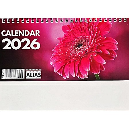Hobby - Calendar de birou 2026 - Flori