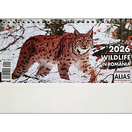 Hobby - Calendar de birou 2026 - Wildlife