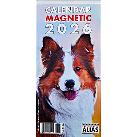 Hobby - Calendar magnetic 2026 - Câini