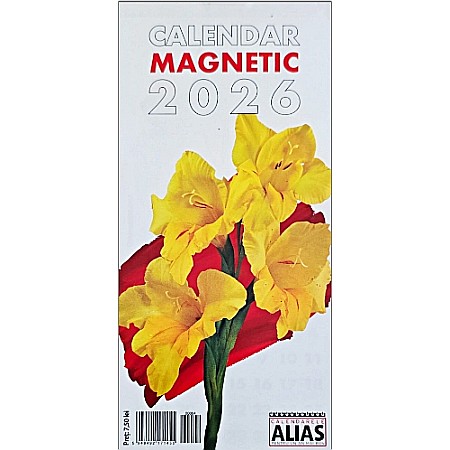 Hobby - Calendar magnetic 2026 - Flori