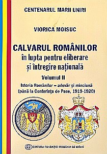 Istorie - Calvarul românilor în lupta pentru eliberare și întregire națională - vol. II (1919-1920)