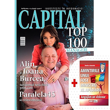 Reviste - Revista Capital Nr. 4/2025. Conține Top 100 Manageri (Pachet cu carte de colecție - ”Angajăm un vizionar”)