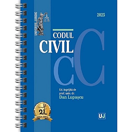Drept/Legislație - Codul civil. Ianuarie 2025. Ediție spiralată