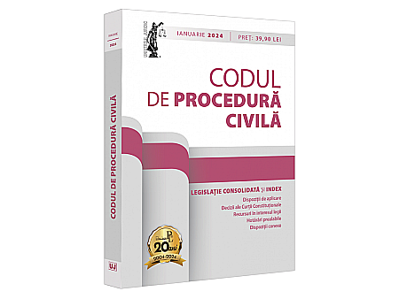 Cărți - Codul de procedura civiă: ianuarie 2024