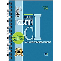 Cărți - Codul insolvenței: octombrie 2024 (ediție spiralată)