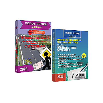 Cărți - Întrebări și teste B + explicații răspunsuri corecte 2023