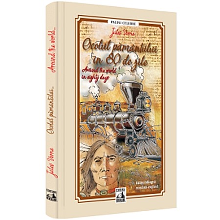 Ocolul pământului în 80 de zile (ediție bilingvă)