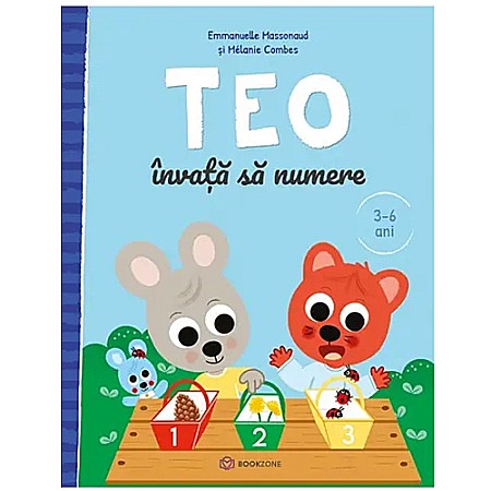 Cărți pentru copii - Teo învață să numere