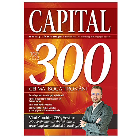 Capital - Revista Capital nr. 12/2022 (conține Top 300 Cei Mai Bogați Români)
