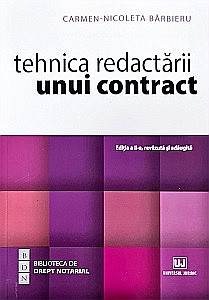 Drept/Legislație - Tehnica redactării unui contract (ed.II)