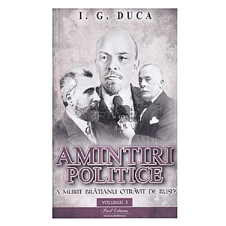 Cărți - Amintiri politice, volumul III