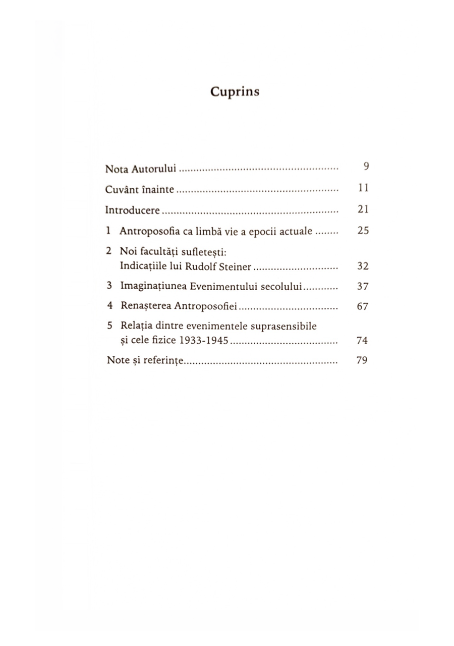 Evenimentul spiritual al secolului al XX-lea: O imaginațiune: Semnificația ocultă a celor 12 ani 1933-1945 în lumina științei spirituale [3]