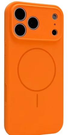 Husa Iphone 17 Pro Max - Husă Iphone 17 Pro Max Portocalie de silicon