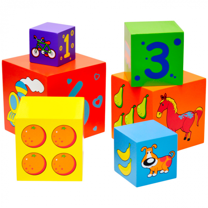 Bábel tornya építőkocka, Viga Toys [4]