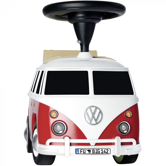 Big Baby VW T1 piros tolható kisautó [5]