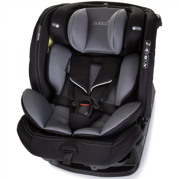 Chipolino Aviato I-Size autósülés 40-150 cm gránit [6]