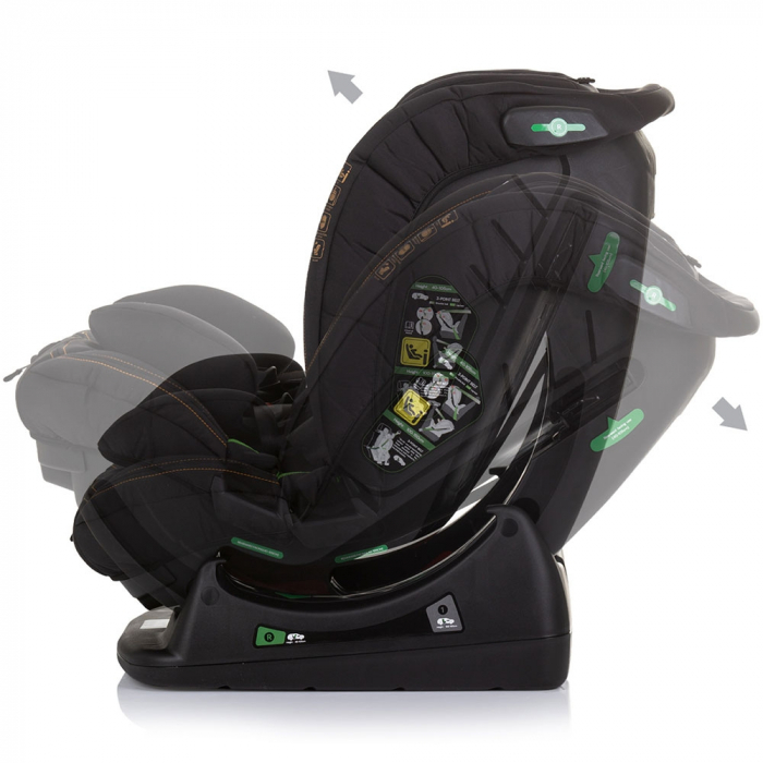 Chipolino Aviato I-Size autósülés 40-150 cm obszidián [5]