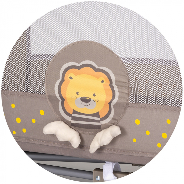 Chipolino Capri Lion bézs összecsukható kiságy [4]