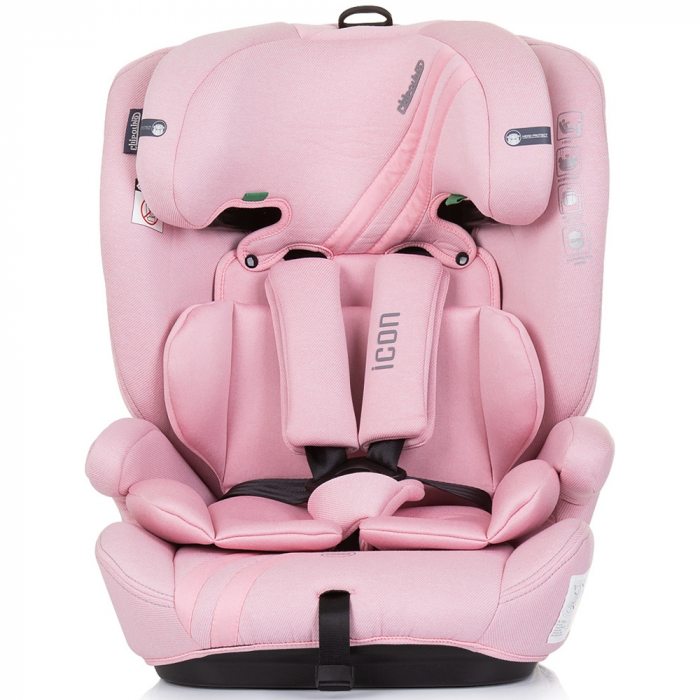 Chipolino Icon I-Size autósülés 76-150 cm flamingó [2]