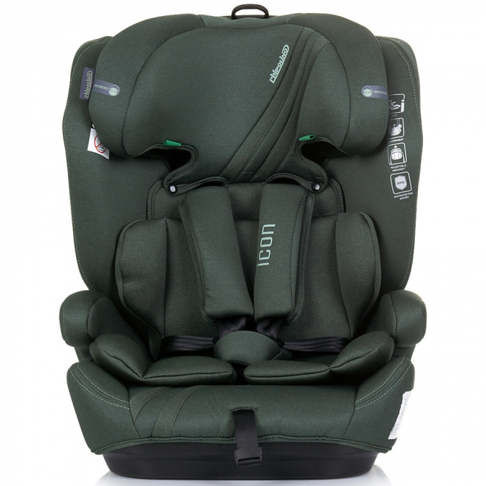 Chipolino Icon I-Size autósülés 76-150 cm pasztell zöld [2]