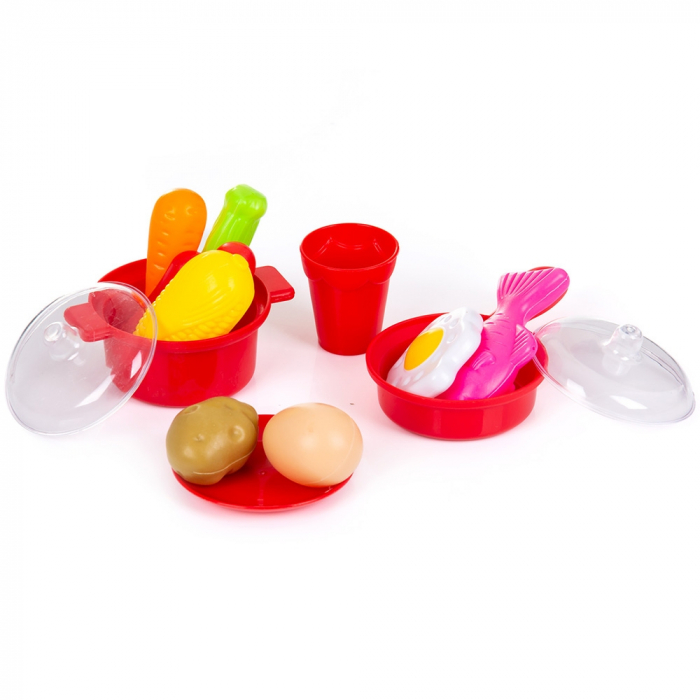 Chipolino konyhai játékszett 72,5 cm vízáramlás rendszerrel, fényekkel, hangokkal és 53 kiegészítővel [3]