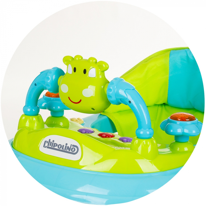 Chipolino Little Cow kék-zöld bébikomp [3]
