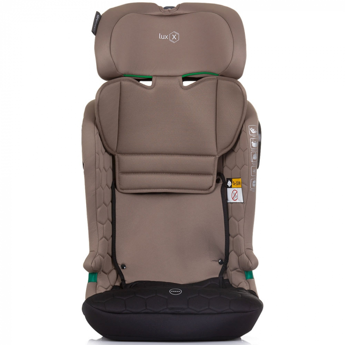 Chipolino Lux X I-Size autósülés 76-150 cm Isofix rendszerrel, macadamia színben [3]