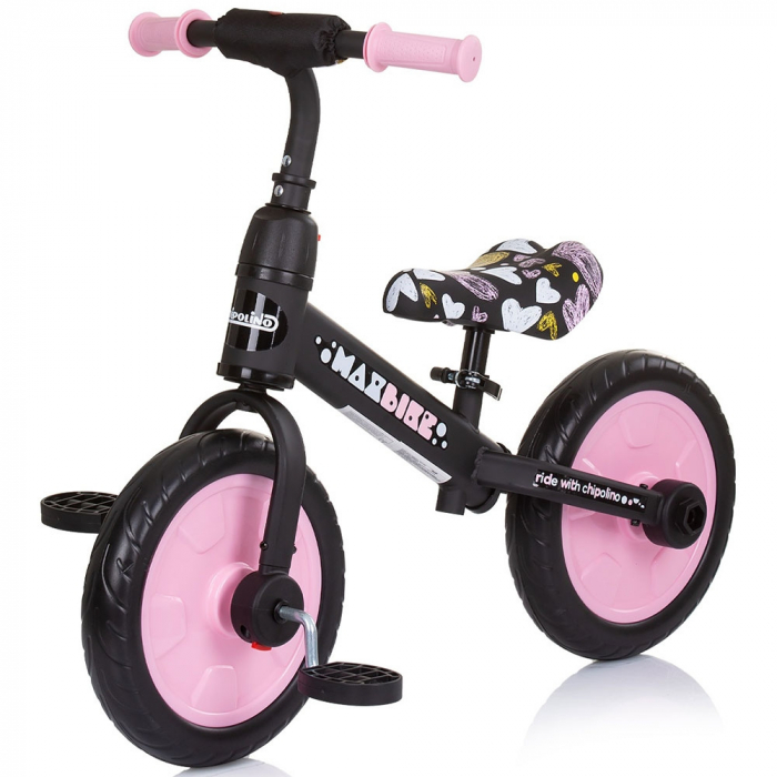 Chipolino Max Bike 2 az 1-ben kerékpár rózsaszín [2]