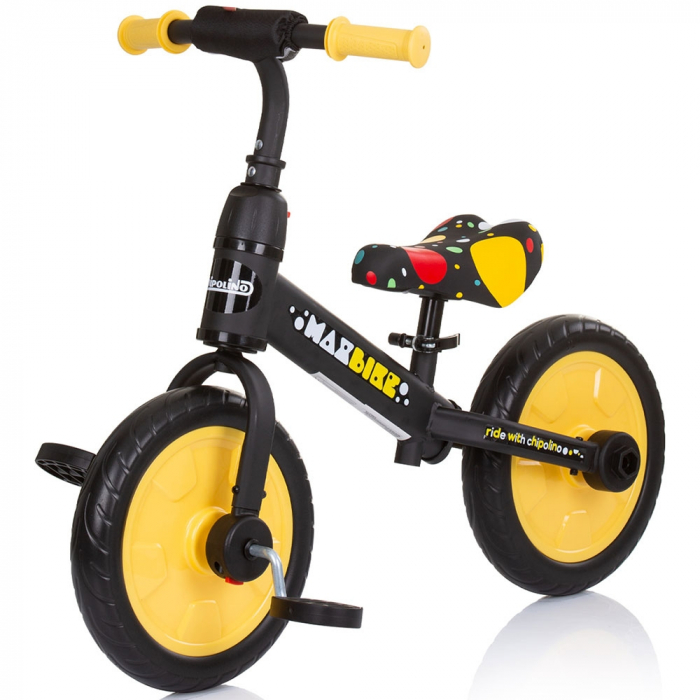 Chipolino Max Bike sárga 2 az 1-ben kerékpár [2]