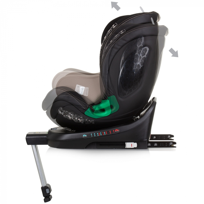 Chipolino Maximus I-Size 40-150 cm autósülés macadamia Isofix rendszerrel [5]