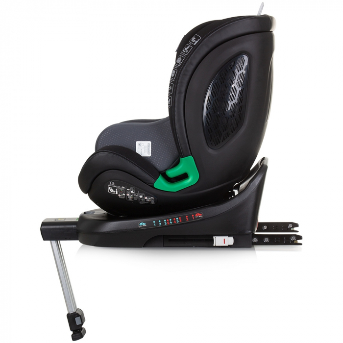 Chipolino Maximus I-Size 40-150 cm autósülés obszidián színben, Isofix rendszerrel [4]
