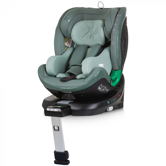 Chipolino Maximus I-Size 40-150 cm-es autósülés pasztell zöld színben, Isofix rendszerrel [2]