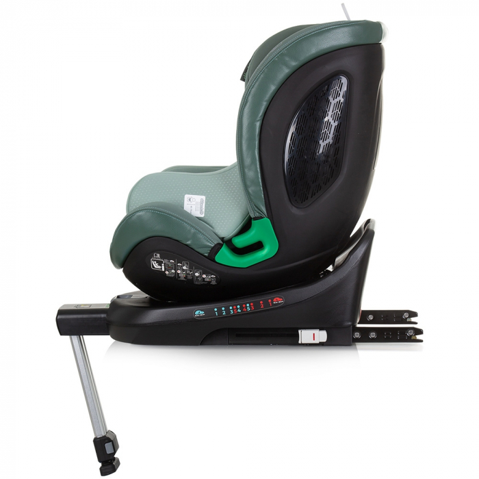Chipolino Maximus I-Size 40-150 cm-es autósülés pasztell zöld színben, Isofix rendszerrel [4]