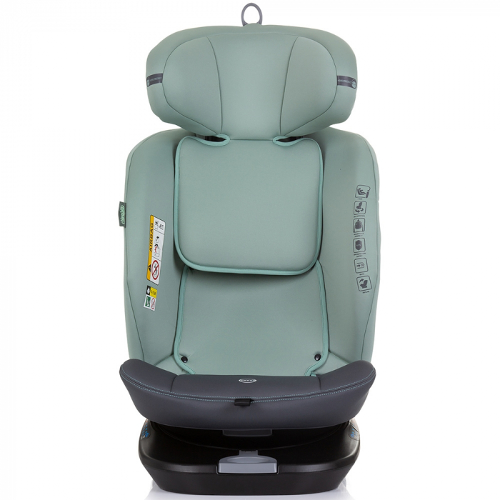 Chipolino Motion I-Size 40-150 cm-es autósülés pasztellzöld színben, Isofix rendszerrel [3]