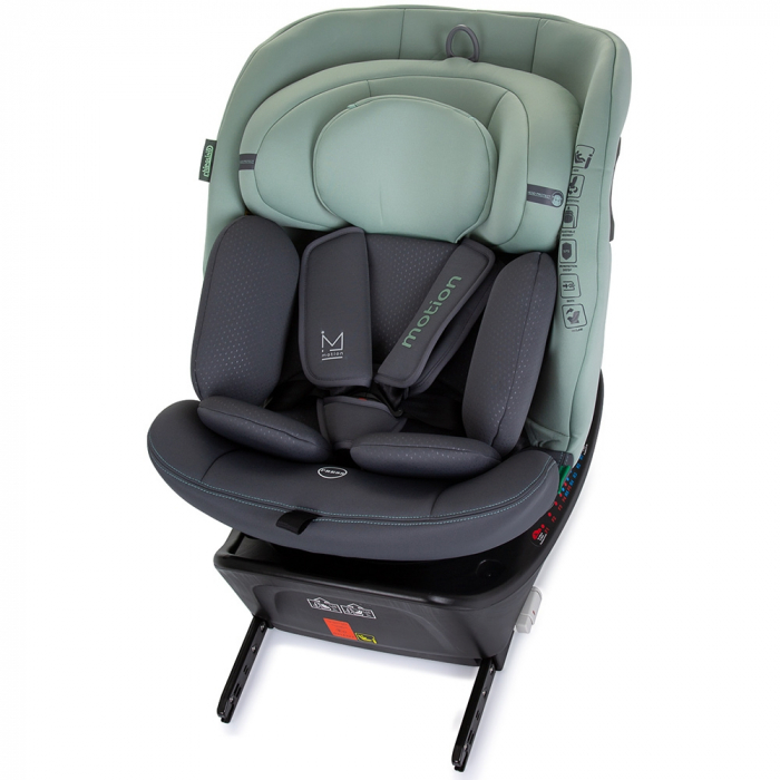 Chipolino Motion I-Size 40-150 cm-es autósülés pasztellzöld színben, Isofix rendszerrel [11]
