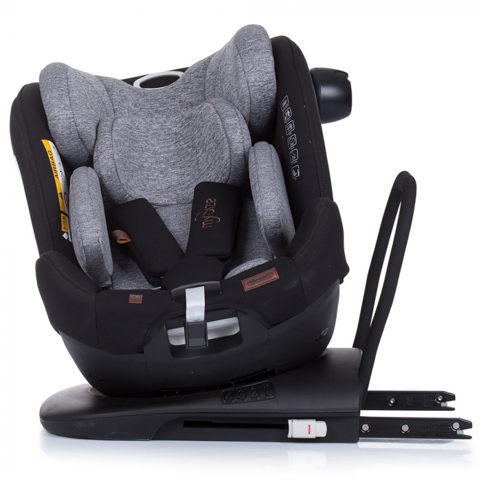 Chipolino My Size autósülés 0-36 kg I-Size 40-150 cm platina Isofix rendszerrel [6]