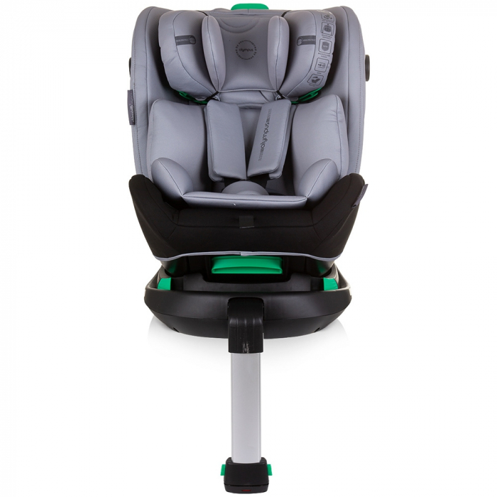Chipolino Olympus I-Size 40-150 cm autósülés, hamuszürke, Isofix rendszerrel [3]