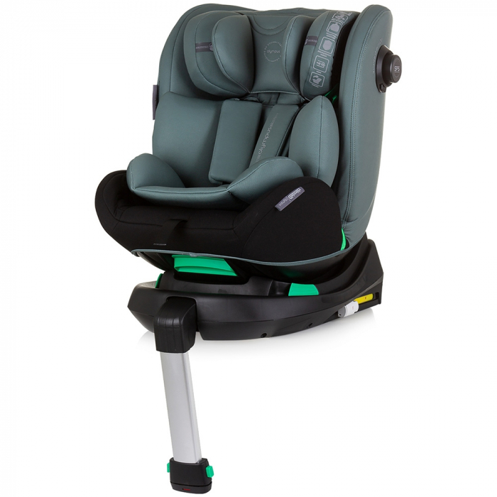 Chipolino Olympus I-Size 40-150 cm autósülés pasztellzöld színben, Isofix rendszerrel [2]