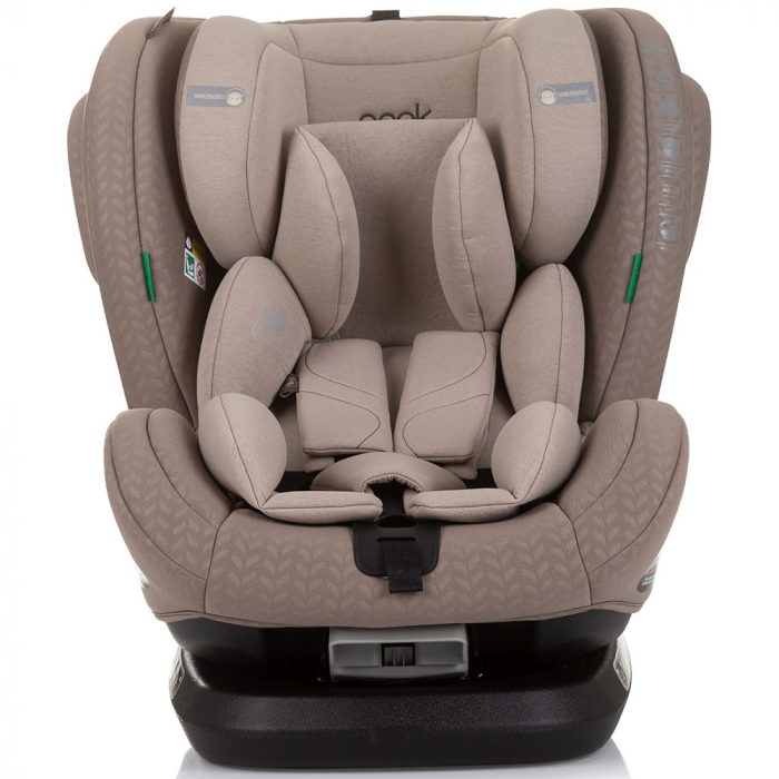 Chipolino Peak I-Size 40-150 cm autósülés macadamia színben, Isofix rendszerrel [2]