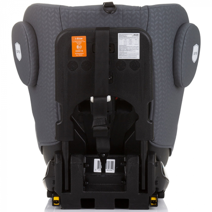 Chipolino Peak I-Size 40-150 cm-es autósülés gránit színben, Isofix rendszerrel [8]