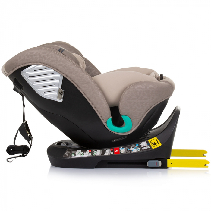 Chipolino Supreme I-Size autósülés 40-150 cm Isofix rendszerrel, macadamia színben [9]