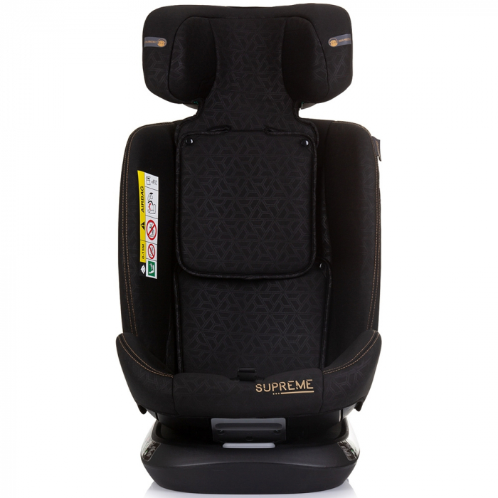 Chipolino Supreme I-Size autósülés 40-150 cm Isofix rendszerrel, obszidián színben [3]