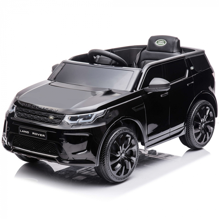 Chipolino SUV Land Rover Discovery elektromos kisautó bőr üléssel és EVA kerekekkel, fekete [13]