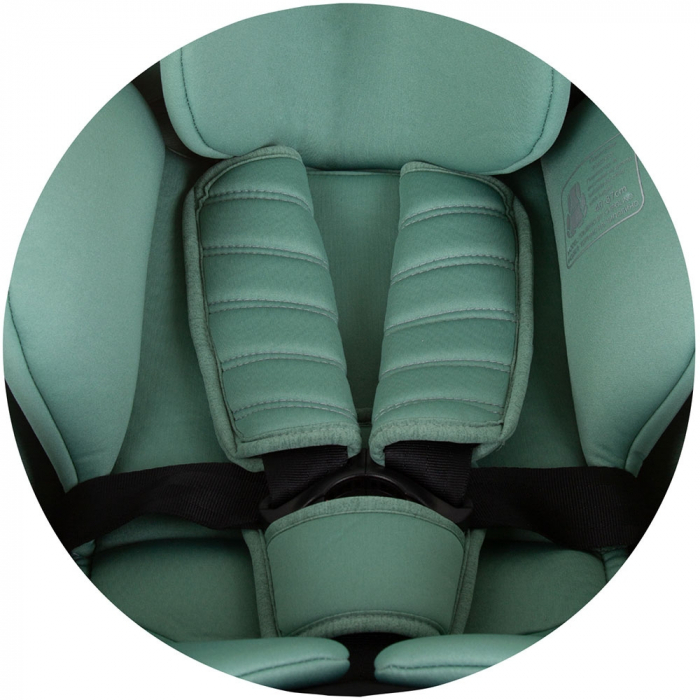 Chipolino Tourino I-Size 40-150 cm autósülés pasztellzöld színben, Isofix rendszerrel [15]